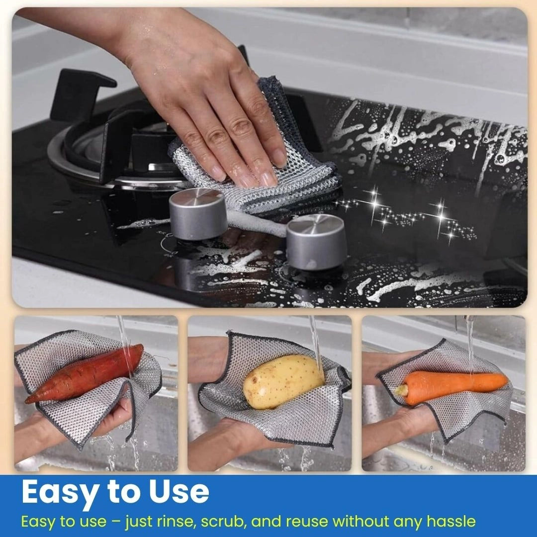 Steel Wire Kitchen Cloths™ (50% Discount + COD)