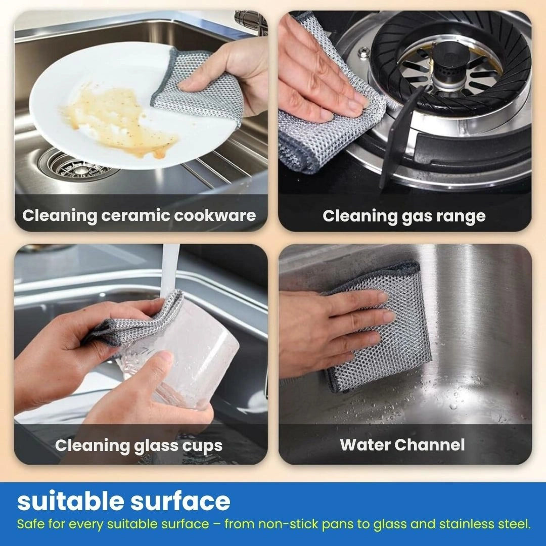 Steel Wire Kitchen Cloths™ (50% Discount + COD)
